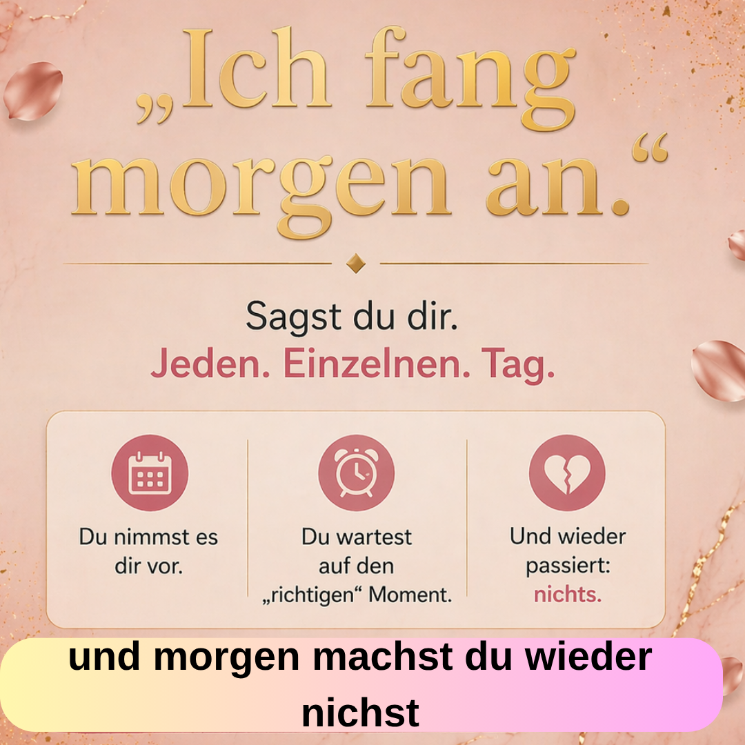 Stop mit Aufschieben – „Du schaffst es nie länger als 3 Tage durchzuziehen? → Hier ist dein 7-Tage-System“