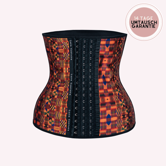 "Orange Arya - Premium Taille formendes Corset
