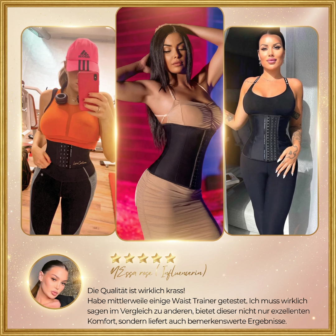 "Black Vivien" - Premium Taille formendes Corset