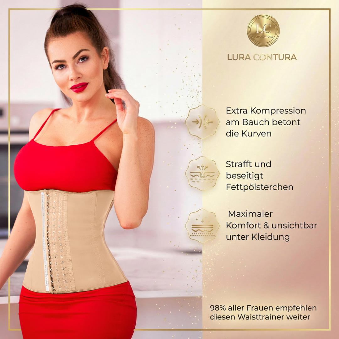 "Beige Niviene" - Premium Taille formendes Corset