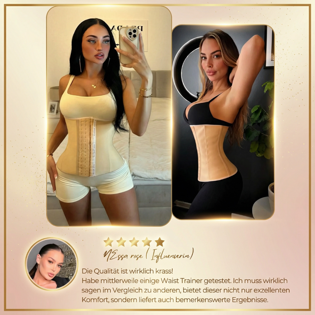 "Beige Niviene" - Premium Taille formendes Corset
